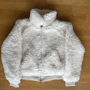 Elan Cream Teddy Jacket